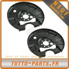 2 Protections Disque De Frein Arrière Gauche + Droit VW Passat - 357615609