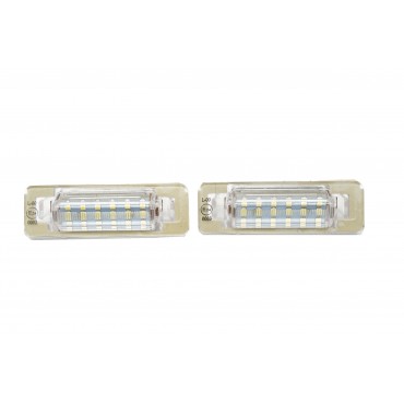 LED Feu de Plaque d'Immatriculation Pour Mercedes 124 190 Classe C E 1248200256