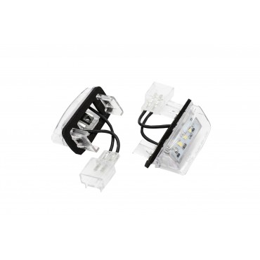LED Feu de Plaque d'Immatriculation Pour Citroën Berlingo C3 C4 C5 Saxo 6340A3