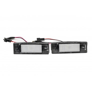 LED Feu de Plaque d'Immatriculation Pour Citroën C-Elysee C3 Peugeot 207 6340F0