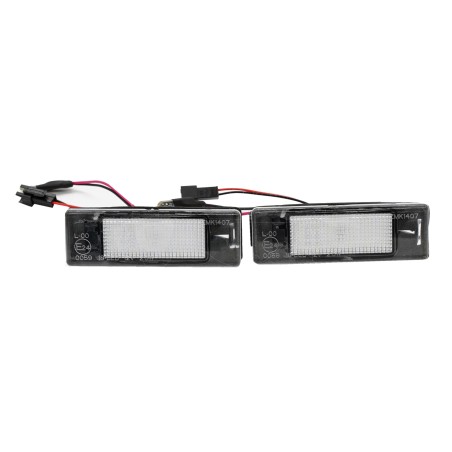 LED Feu de Plaque d'Immatriculation Pour Citroën C-Elysee C3 Peugeot 207 6340F0