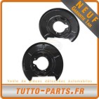 2 Protections Disque De Frein Arrière Gauche + Droit BMW E30 E36 - 34211162061