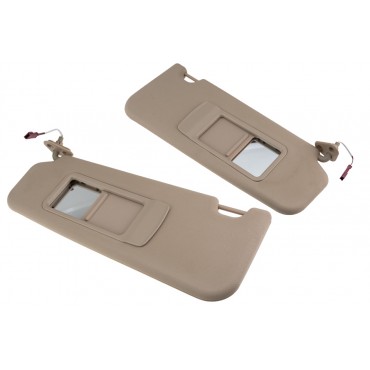 x2 Pare Soleil Gauche+Droit Beige Pour Bmw Série 3 E90 E91 X1 E84 51167252009