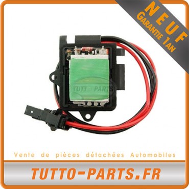 Resistance Chauffage Ventilation Opel Vivaro