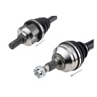 x2 Cardan Arbre de Transmission Gauche+Droit Pour Peugeot 307 9656191880