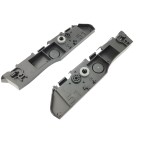 2 Support Pare Choc Arrière Gauche+Droit Pour Citroën C4 I 2004-2011 741682
