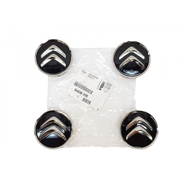 4 Capuchon de Jante Pour Citroën Berlingo Multispace C-Elysee C1 II C2 C3 9406H6