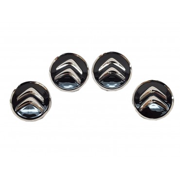 4 Capuchon de Jante Pour Citroën Berlingo Multispace C-Elysee C1 II C2 C3 9406H6