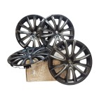 4 Enjoliveur de Roue Noir 16" Pour Renault Master II III IV 7711943944
