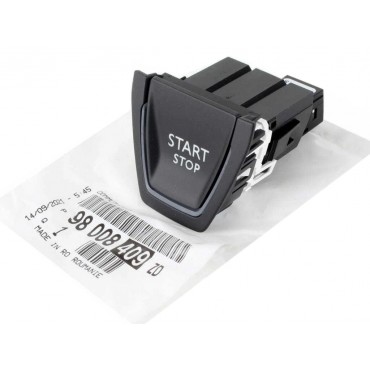 Bouton d'Allumage Start And Stop Pour Citroën Ds5 2011-2015 98008409ZD