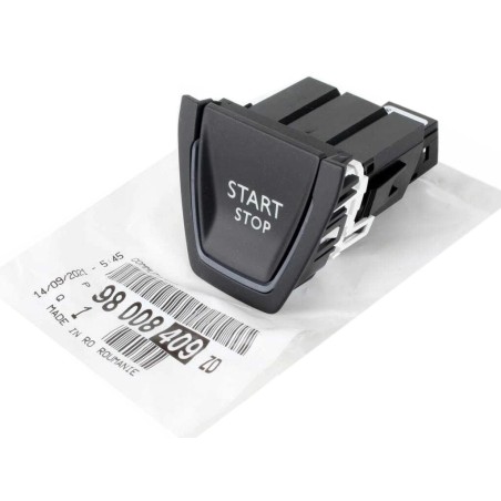 Bouton d'Allumage Start And Stop Pour Citroën Ds5 2011-2015 98008409ZD