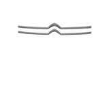 Grille de Pare Choc Chromé Pour Citroen Jumpy Peugeot Jumper 98117065VD