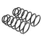 x2 Ressort de Suspension Avant Pour Vw Golf III IV Vento 357411105AA