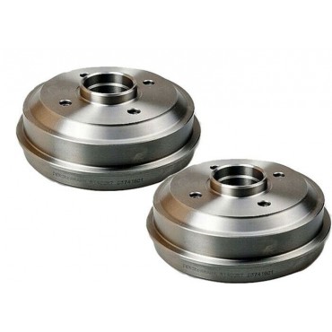 x2 Tambour de Frein Arrière Pour Peugeot 106 206 Citroën AX Saxo