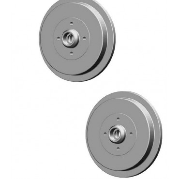 x2 Tambour de Frein Arrière Pour VW Passat 357501615