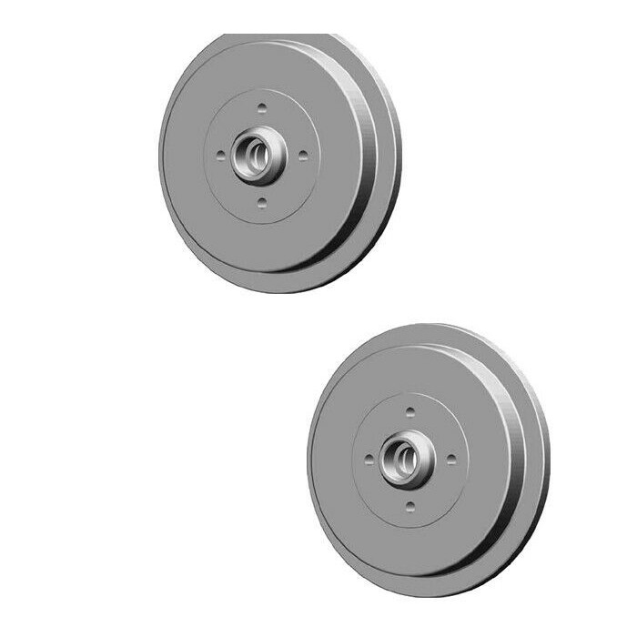 x2 Tambour de Frein Arrière Pour VW Passat 357501615