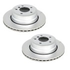 Disque de frein arrière X2 BMW Series 5 E60 2001 E61 2002 34216864053