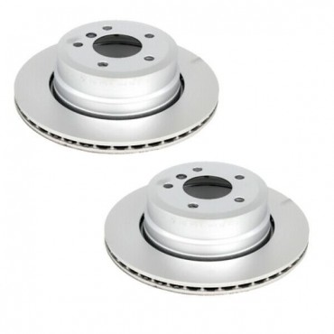 Disque de frein arrière X2 BMW Series 5 E60 2001 E61 2002 34216864053