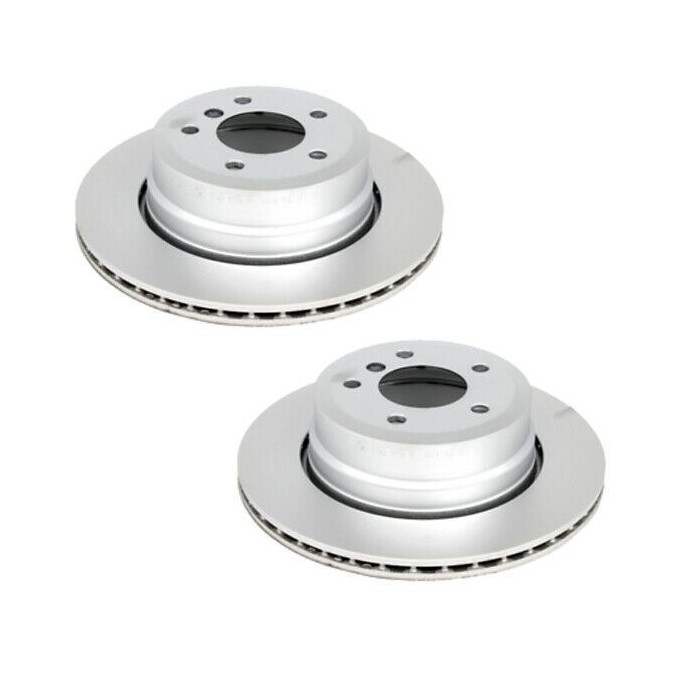 Disque de frein arrière X2 BMW Series 5 E60 2001 E61 2002 34216864053