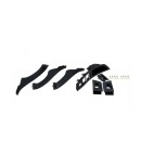 kit garniture poignée porte bouton Vitre noir BMW Série 5 F10/F11 51417225851
