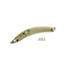 Panneau poignée de porte garniture beige Arrière Droit BMW Série 3 51427281469