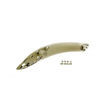 Panneau poignée de porte garniture beige Arrière Droit BMW Série 3 51427281469