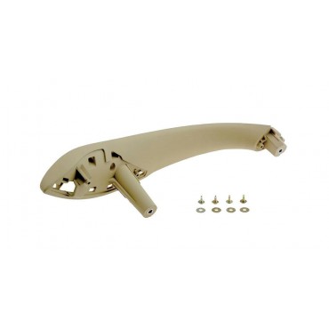 Panneau poignée de porte garniture beige Arrière Gauche BMW Série 3 51427281470