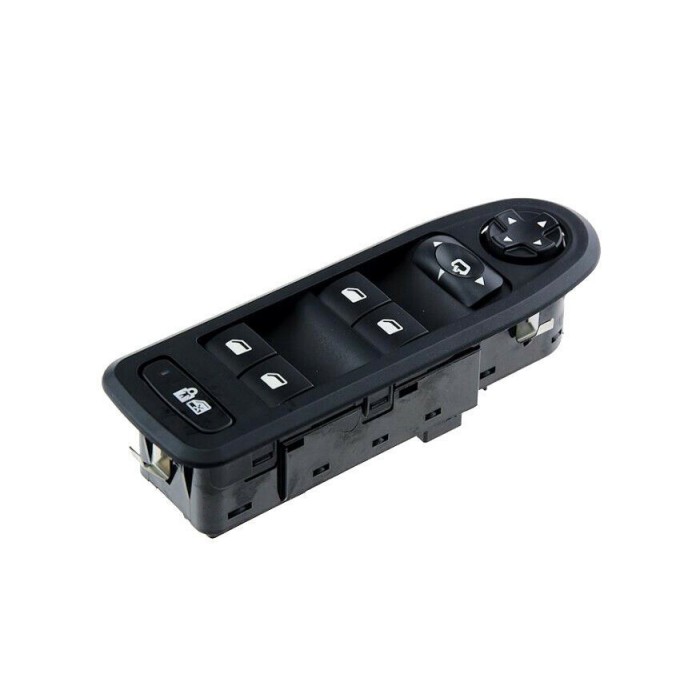 Commande Lève Vitre Avant Gauche CITROËN C5 III PEUGEOT 308 I 4A 4C 96644917XT
