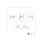 Arbre de transmission Cardan Arrière Pour Audi A8 4E0521101D 4E0521101H