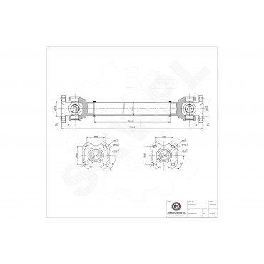 Arbre de transmission Cardan Avant Pour BMW Série 5 F07 F10 F11 26207593164