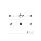 Arbre de transmission Cardan Arrière Pour Renault Duster Dacia Duster