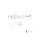 Arbre de transmission Cardan Avant Pour Jeep Grand Cherokee II