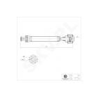 Arbre de transmission Cardan Avant Pour Land Rover Freelander Soft Top FTC5428