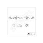 Arbre de transmission Pour Mercedes-Benz Sprinter Viano Vito 6394103406