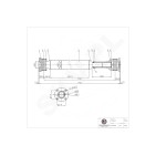Arbre de transmission Cardan Avant Pour Nissan Navara NP300 372005X30A