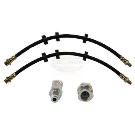 x2 Flexible de frein Avant BMW Série 5 - E39 M5 - E39 - 34301165249, 34321163541