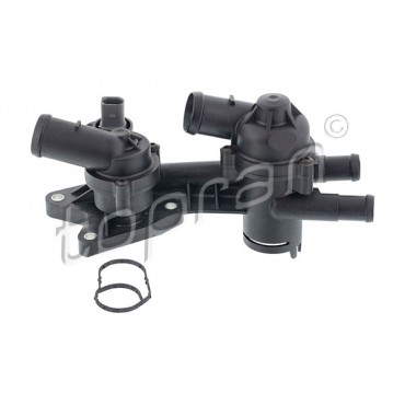 Boitier Thermostat d'Eau Pour VW EOS Audi A3 Skoda Octavia II 1.6 FSI