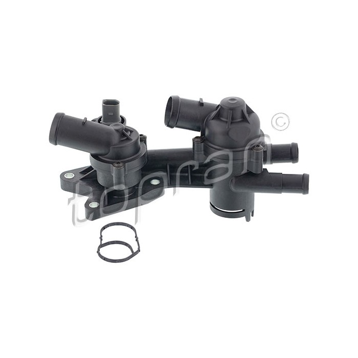 Boitier Thermostat d'Eau Pour VW EOS Audi A3 Skoda Octavia II 1.6 FSI