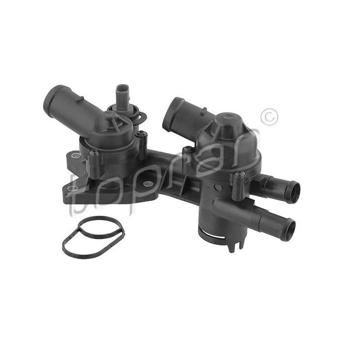 Boitier Thermostat d'Eau Pour VW Polo Skoda Rapid 03C121111AM