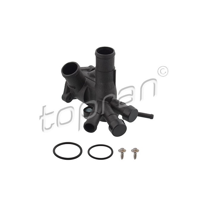 Boitier Thermostat d'Eau Pour VW Golf II Jetta Polo 030121117M