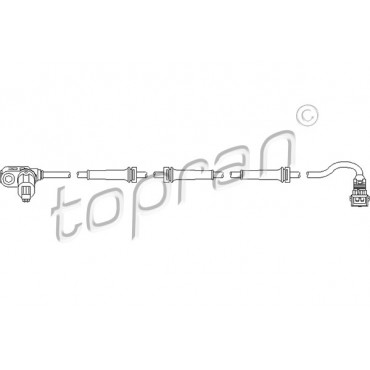Capteur ABS Arrière Pour Peugeot 206 454577