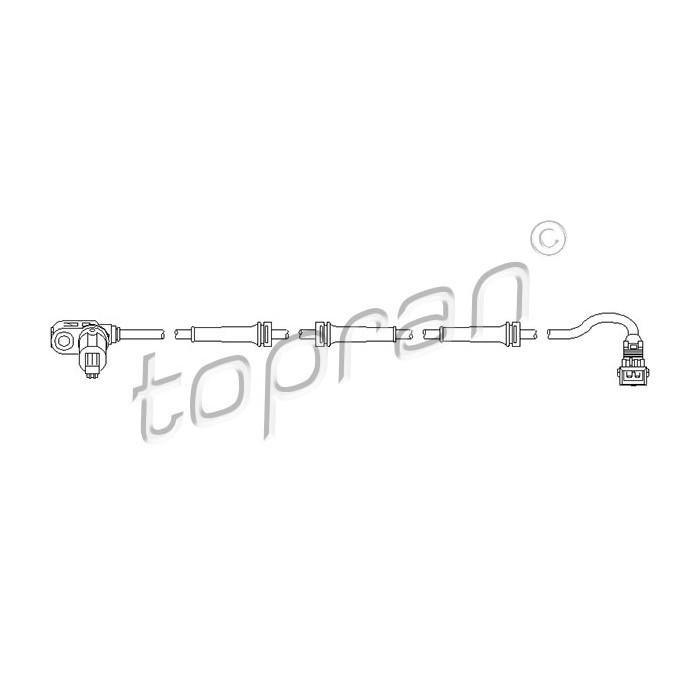 Capteur ABS Arrière Pour Peugeot 206 454577