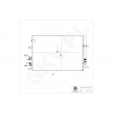 Condenseur de Climatisation Pour Alfa Romeo 159 Brera Spider 50507287 60694767