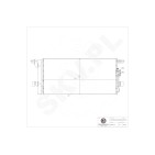 Condenseur de Climatisation Pour Audi Q5 80A816411 80A816411M 80A816411N