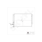Condenseur de Climatisation Pour Opel Antara Chevrolet Vauxhall 20759646 4803973