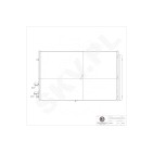 Condenseur de Climatisation Pour VW Crafter Grand California Camper MAN