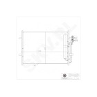 Condenseur de Climatisation Pour Mazda 3 A Trois Volumes 5 BBR461480A BBR461480B