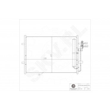 Condenseur de Climatisation Pour Mazda 3 A Trois Volumes 5 BBR461480A BBR461480B