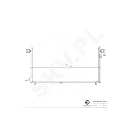 Condenseur de Climatisation Pour Nissan Patrol GR V 92110VB000 92110VB010