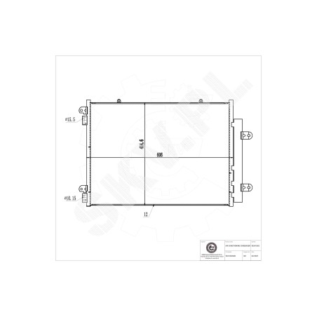 Condenseur de Climatisation Pour Suzuki SX4 9531062M00